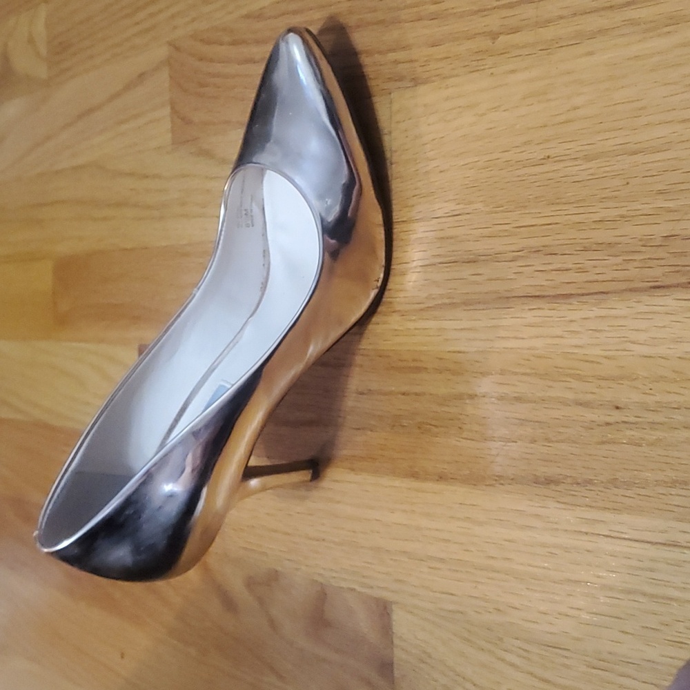 INC International Concepts Metallic Rose Gold Heels